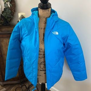 NWT. North face girls reversible coat